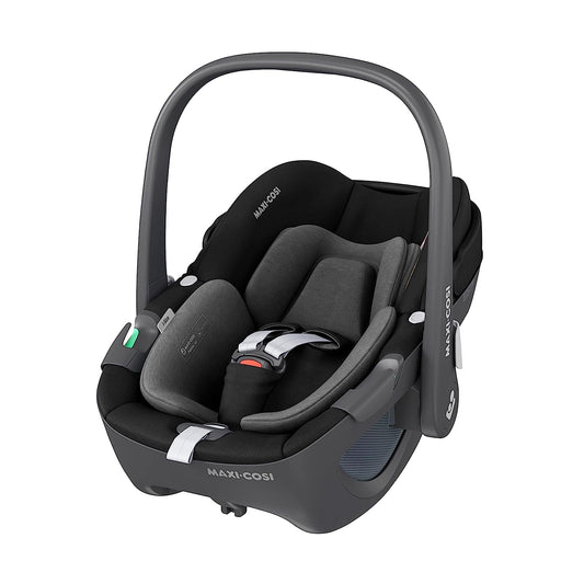 Maxi-Cosi FamilyFix 360 i-Size Base, Rotating Car Seat System, ISOFIX Station 360 Degrees, 0-4 Years (40-105 cm), FlexiSpin Rotation with One Hand, TravelSafe Rotation Control, Click & Go Black