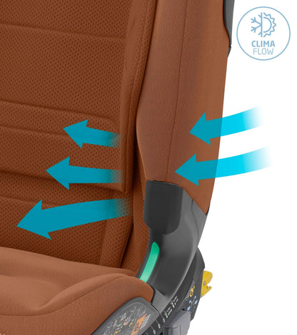 Maxi-Cosi Titan Pro² i-Size Kindersitz, 76 - 150 cm, 15 Monate-12 Jahre, G-CELL-Seitenaufprallschutz, Easy-in Gurtsystem, ClimaFlow, AirProtect-Sicherheitskissen, 4 Liegepositionen, Authentic Black